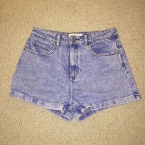 PacSun Surfer Blue Mom Shorts SIZE 29